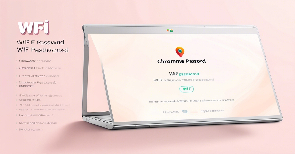 How to Find Your WiFi Password on Chromebook: Tips and Tricks